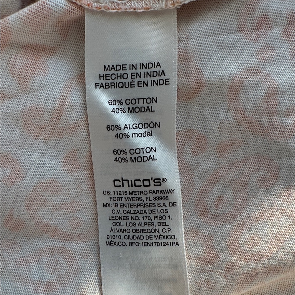 Chico's Multicolor Abstract Blouse - Picture 11 of 13